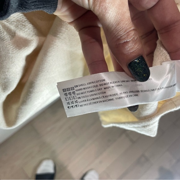 En Saison Cream Casual Kids Dress - Picture 3 of 4